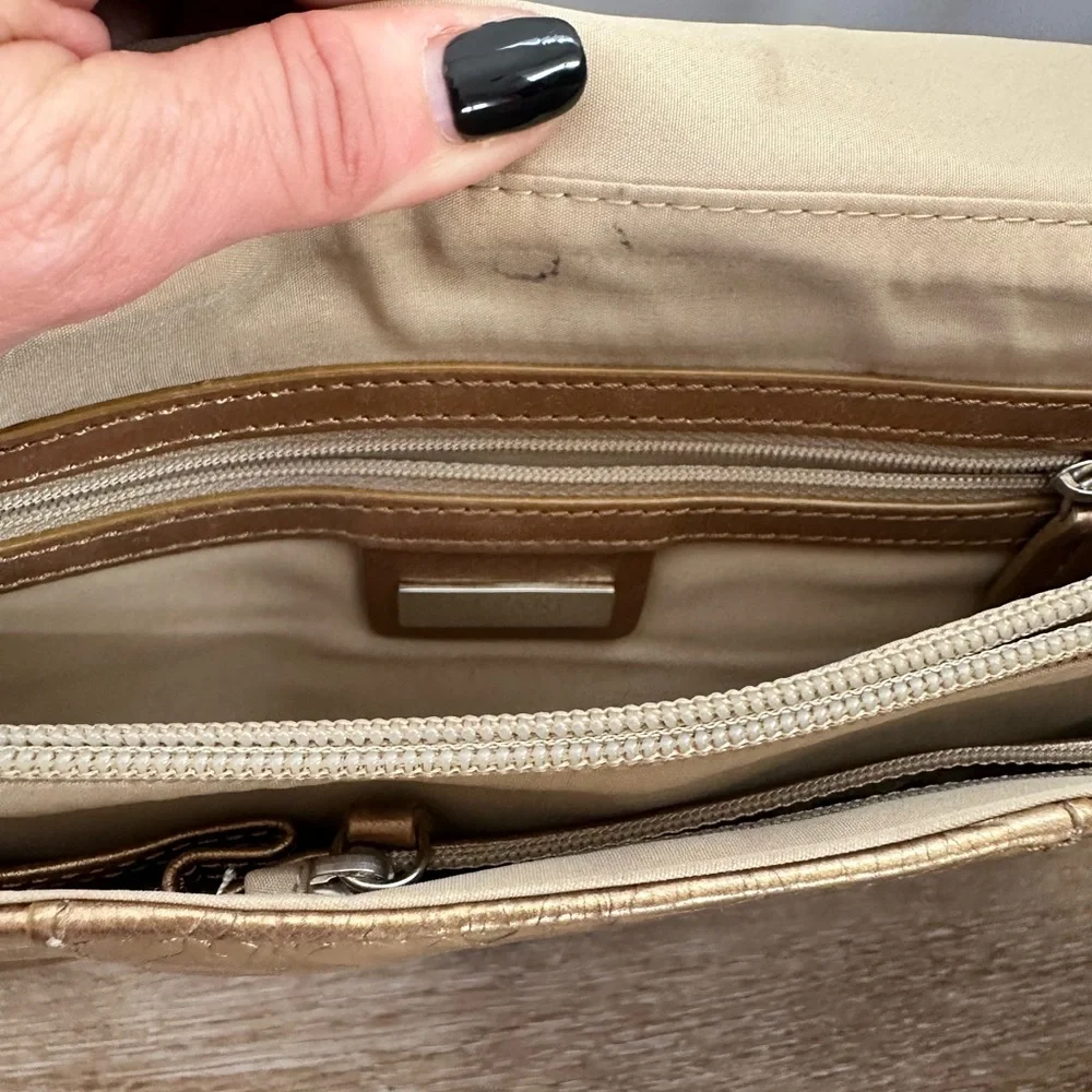 Alfani bronze leather